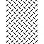 Darice - Embossing Essentials - Embossing Folder - Diamond Plate Pattern