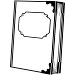 Darice - Embossing Essentials - Embossing Folder - Book Cover