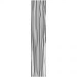 Darice - Embossing Essentials - Embossing Folder Border 2.5"X12" - Thin Lines