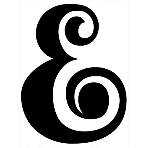 Darice - Embossing Essentials - Embossing Folder - Ampersand