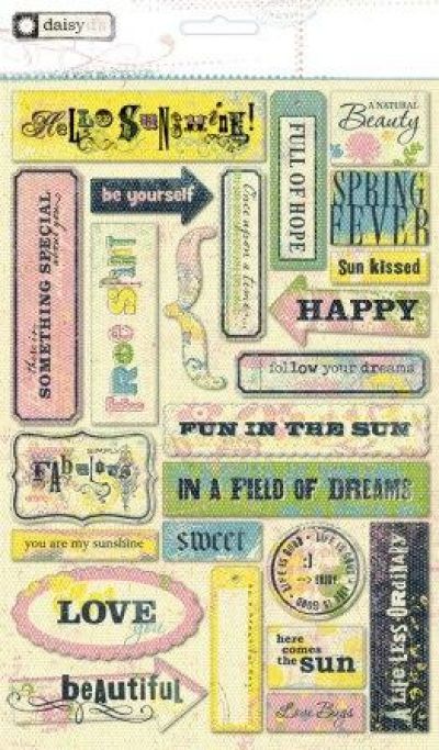 Daisy D's - Chloe Marie - CS Sticker Expressions