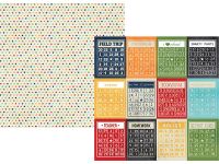 Simple Stories - Smarty Pants - Bingo Cards/Stars 12x12 Simple Basics
