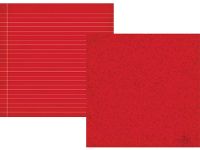 Simple Stories - Smarty Pants - Red Composition/Notebook 12x12 Simple Basics