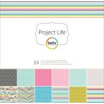 Becky Higgins Project Life - Blush 12X12 Designer Paper Pack