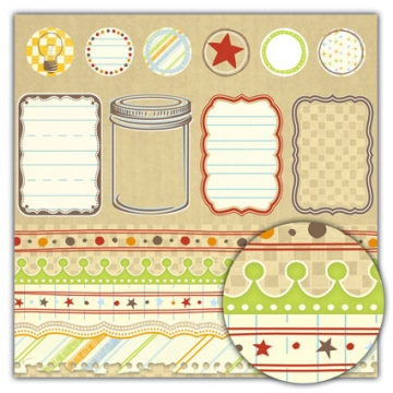 Sassafras Lass - Playtime - Diecut Trims