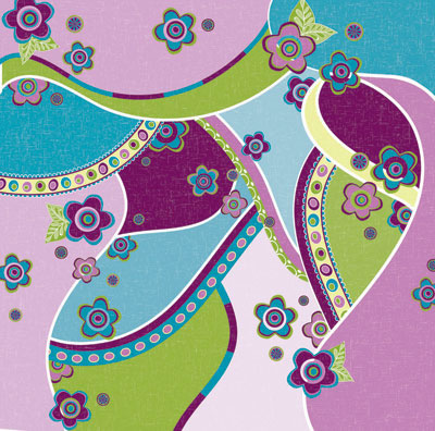 DAISY BUCKET DESIGNS - POSH POSIES - SWANKY PAPER