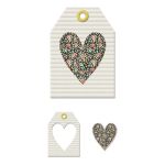 We R Memory Keepers - Chalk Board Collection - Frames - Heart