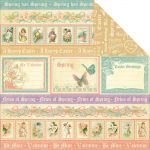Graphic 45 - Sweet Sentiments - Paper - Spring Has Sprung