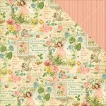 Graphic 45 - Children's Hour Collection - Double-Sided Cardstock 12"X12" - June Montage