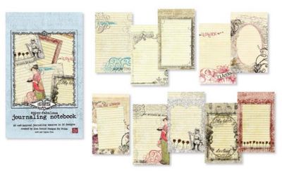 Prima Marketing Inc - Super Fabulous Spiral Journaling Notebook - 30 Sheets 4" x 6"