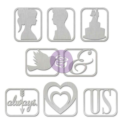 Prima Marketing Inc - Something Blue Collection - Metal Paper Clips 8/Pkg