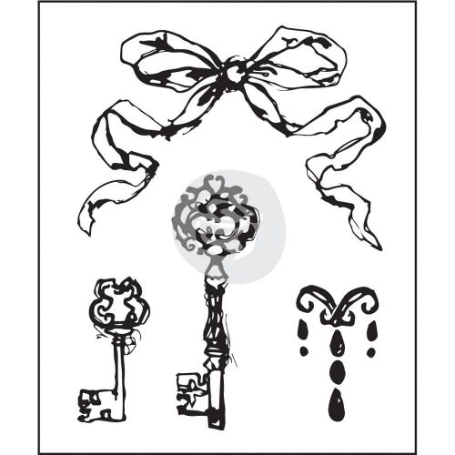 Prima Marketing Inc - Epiphany Collection - Clear Stamps 2.5"X3" #1