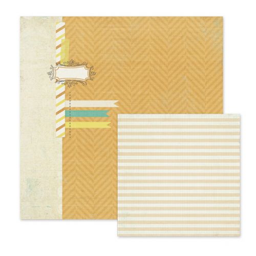 We R Memory Keepers - For the Record - Double Sided Patterned Paper - Storyteller