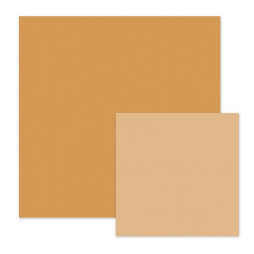 We R Memory Keepers - For the Record - Texture Cardstock - Orange