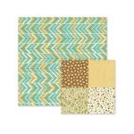 We R Memory Keepers - Happy Campers - Double Sided Patterned Paper - Chevron