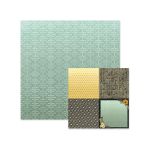 We R Memory Keepers - Harvest Collection - 12x12" Printed Paper - November Mist