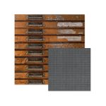 We R Memory Keepers - Harvest Collection - 12x12" Printed Paper - Rusty Drawer