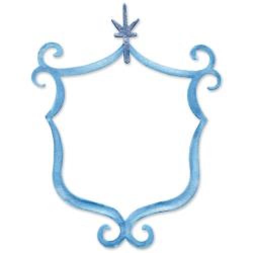 Sizzix - Bigz Die - Crest, Swirly