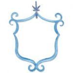 Sizzix - Bigz Die - Crest, Swirly