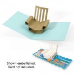 Sizzix - Bigz XL Die - Chair, Beach 3-D (Pop-Up)