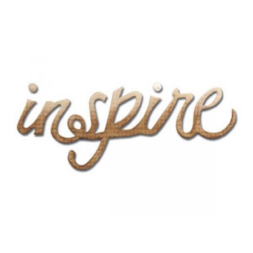 Sizzix Originals Die - Phrase, Inspire