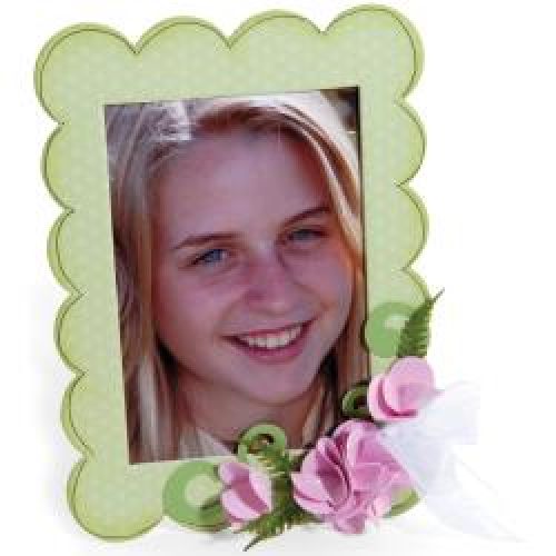 Sizzix - Bigz XL Die - Frame & Frame Back, Scallop