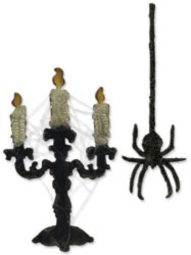 Sizzix - Tim Holtz - Alterations - Bigz Die - Candlelight Fright
