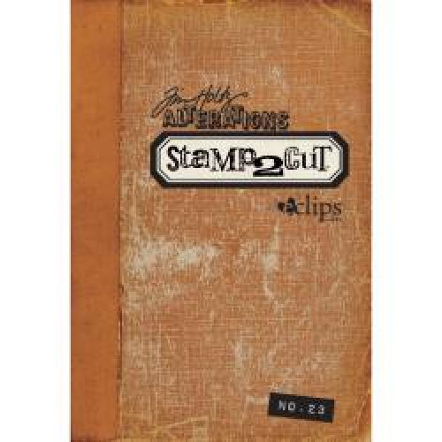 Sizzix - Tim Holtz - Alterations - Stamp2Cut Eclips #23  Reduced to Just $9.95