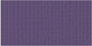 American Crafts - Cardstock - Linen Weave - Plum