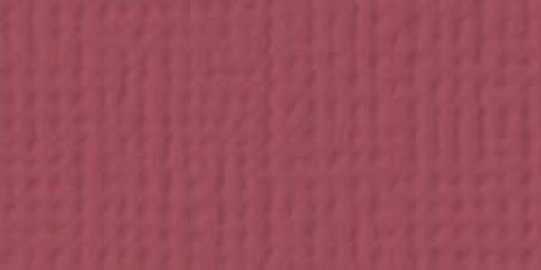 American Crafts - Cardstock - Linen Weave - Pomegranate