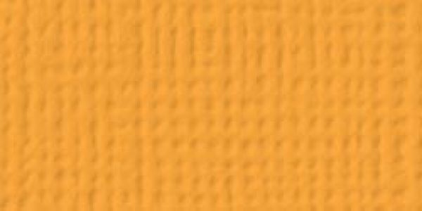 American Crafts - Cardstock - Linen Weave - Tangerine