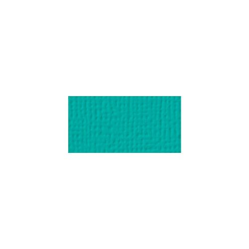 American Crafts - Cardstock - Linen Weave - 12 X 12 - Jade