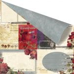 Prima Marketing Inc - Stationer's Desk Collection - Patterned Paper - Love Letter