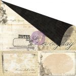 Prima Marketing Inc - Stationer's Desk Collection - Patterned Paper - Side Note
