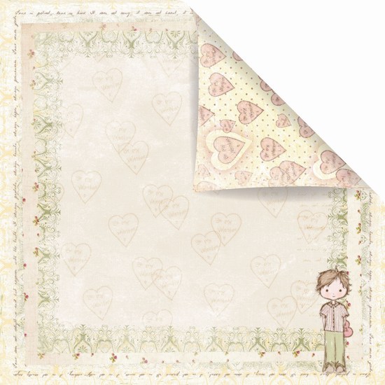 Prima Marketing Inc - Celebrate Patterned Paper Secret Admirer with Jack and Jill