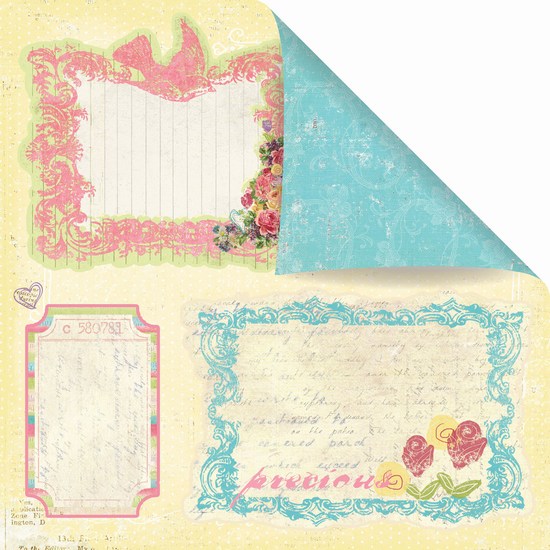 Prima Marketing Inc - Sweet Fairy Patterned Paper Fairy Notes