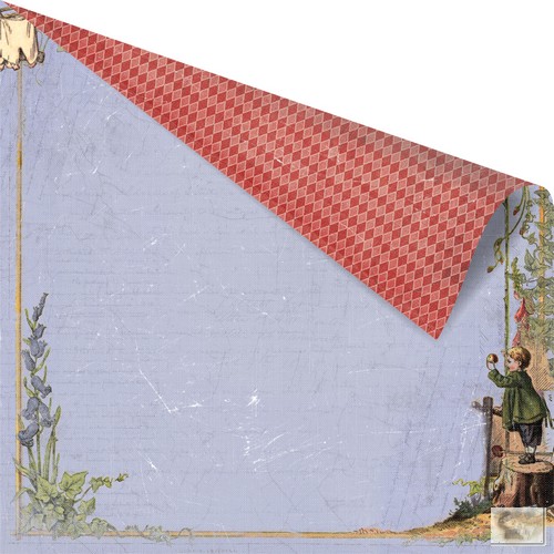 Prima Marketing Inc - Londonerry- Pickwick 12 x 12 Double Sided Cardstock quality paper