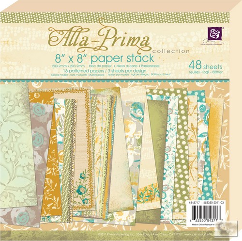 Prima Marketing Inc - Alla- Prima - 8X8 Paper Pad