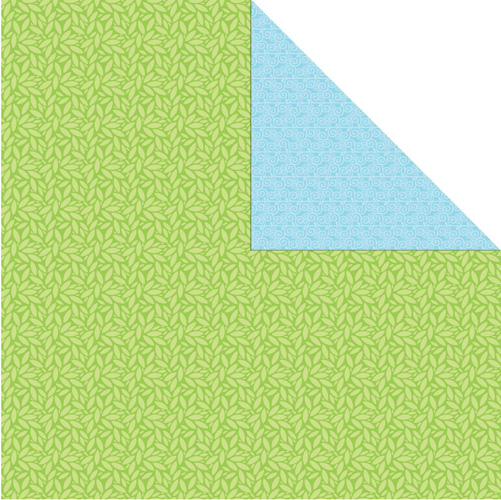 Prima Marketing Inc - Signs of Spring  - 12" x 12" Double-sided Patterned Paper  - New Leaf