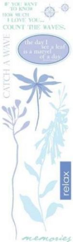 Daisy Bucket Designs - Rub Ons - COUNT THE WAVES