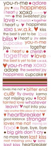 DAISY BUCKET DESIGNS - RUB ONS - LOVES ME