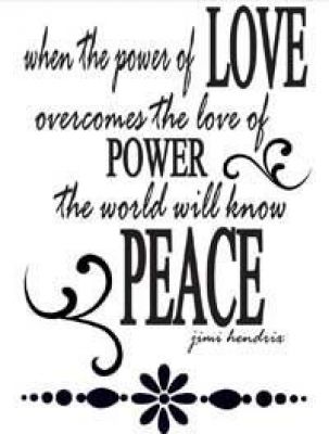 DAISY BUCKET DESIGNS - POWER OF LOVE  RUB ON