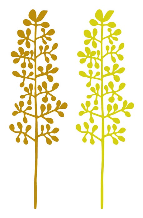 PRIMA MARKETING INC - FLOCKED IRON ONS PLANTS