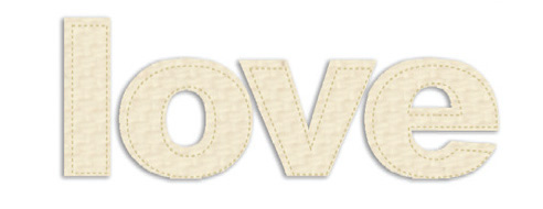 Prima Marketing Inc - Paintable Quilted Word Love