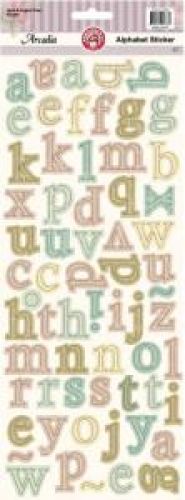 Bella - Ruby Rock-It - Arcadia - Alphabet Stickers