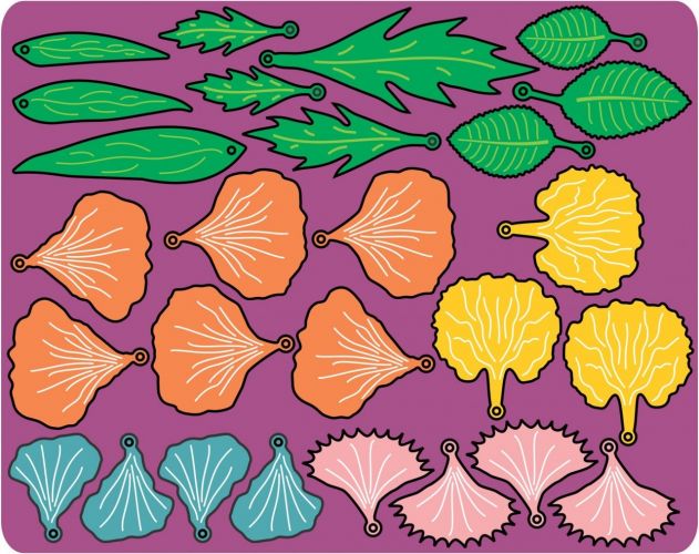 Cheery Lynn Designs Die - Build a Flower #2