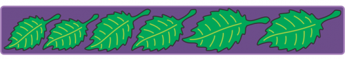 Cheery Lynn Designs Die - Border Dies - Rose Leaf Strip