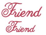 Cheery Lynn Designs Die - Friend
