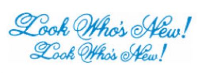 Cheery Lynn Designs Die - Look Who's New (set of 2)