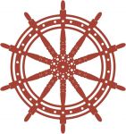 Cheery Lynn Designs Die - Ship's Helm